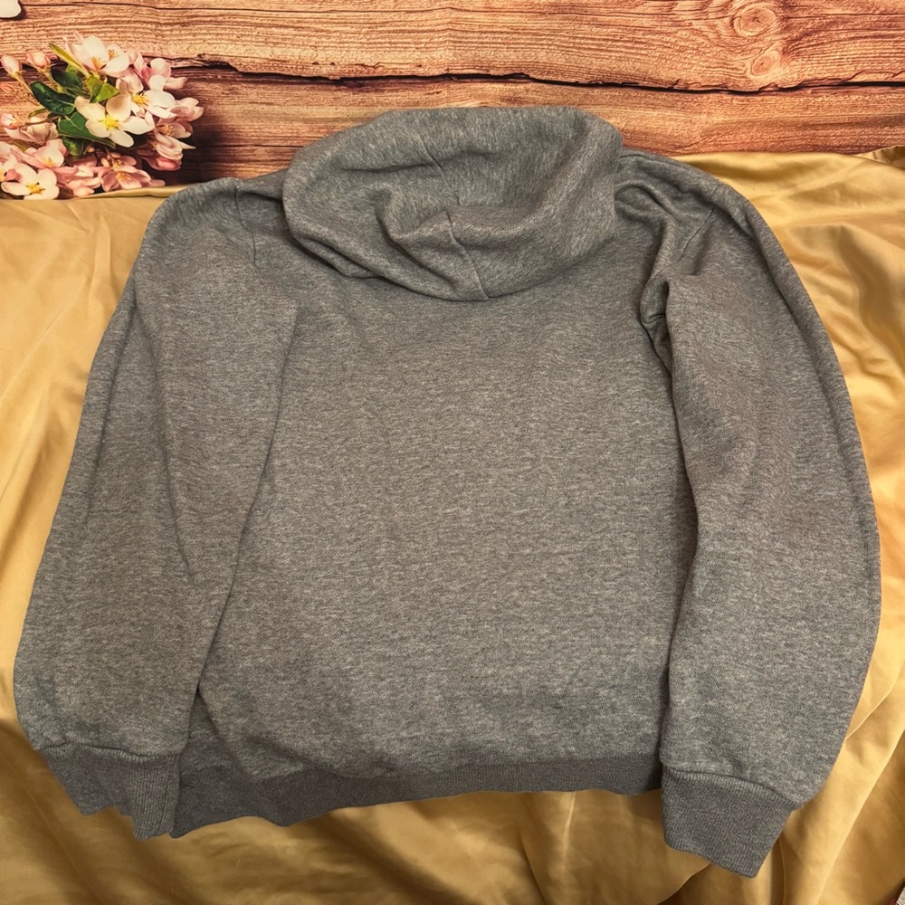 Calvin Klein Boys Large CK Logo Hoodie Gray Sweatshirt Size 14/16 - Picture 3 of 4
